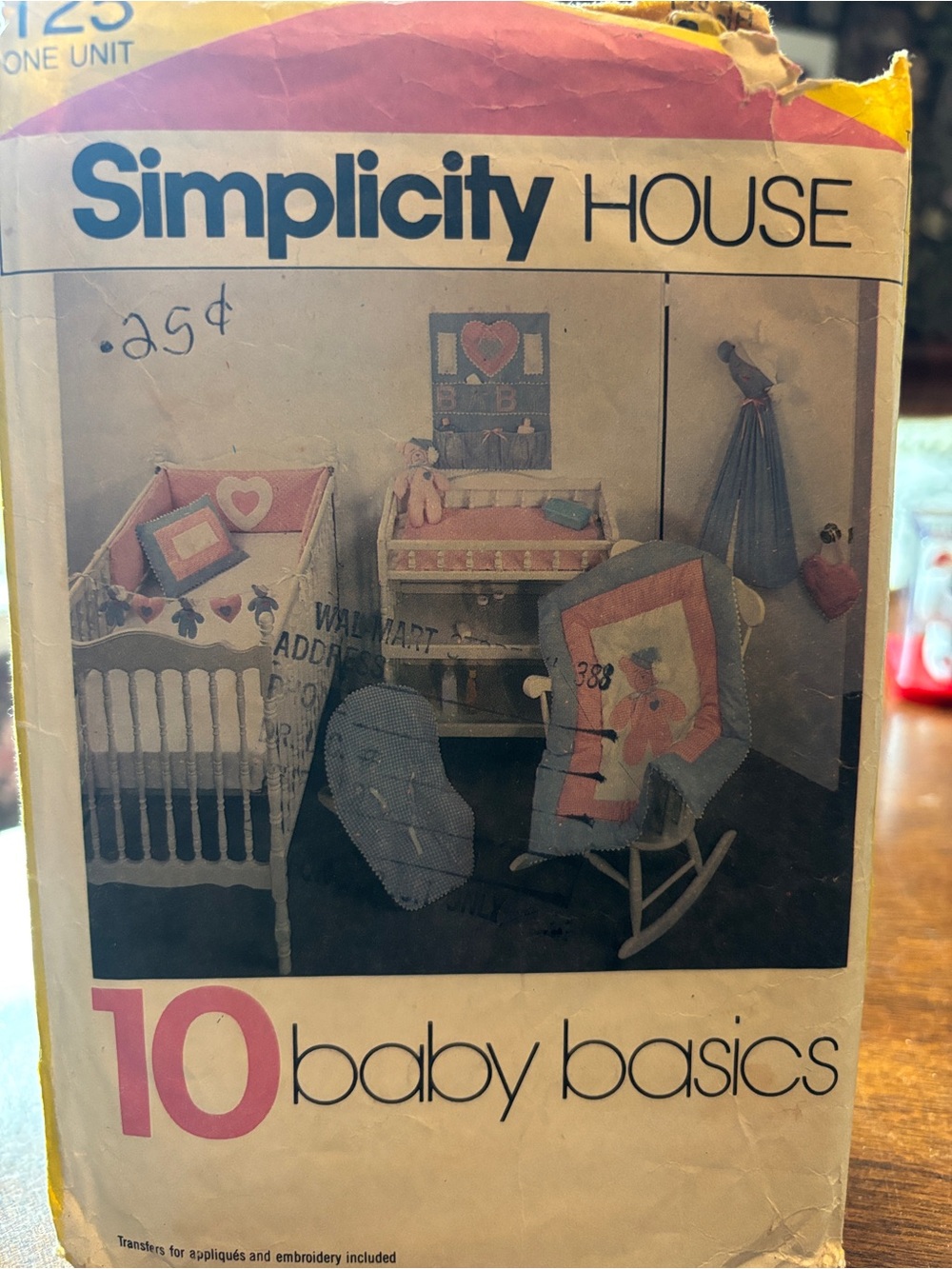Simplicity Nursery Sewing Pattern Set - Blue & Pink Accents